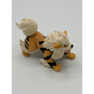 Pokemon Arcanine Battle Feature Figure 5" WCT 2021 Wicked Cool Toys *NO MISSILE